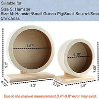 Jempet Hamster Silent Running ruedas de ejercicio, hecho de madera - BESTMASCOTA.COM