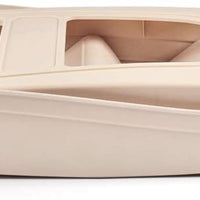Flexzion Escaleras plegables para perro y gato, portátil, de plástico, Para camas altas, de interior y exterior, Fácil de guardar y decorativo, Beige - BESTMASCOTA.COM