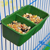 Litewood – Comedero de alimentos para pájaros con forma de plato de agua para loro, macaw africano grises presupuestos, parakeet, cacatúa, conserva, canario - BESTMASCOTA.COM