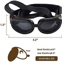 Enjoying Dog Goggles - Small Dog Sunglasses Waterproof Windproof UV Protection for Doggy Puppy Cat - BESTMASCOTA.COM