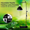 Hffheer Reptile Lamp Stand Adjustable Floor Light Stand Landing Lamp Stand Bracket Metal Lamp Support for Reptile Glass Terrarium Heating Light - BESTMASCOTA.COM