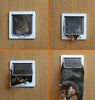 xiaoyu interior 4 maneras de bloqueo Cat Dog Puerta & Flaps - BESTMASCOTA.COM