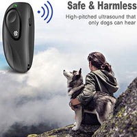 PetUlove - Dispositivo de control de ladridos para perros, dispositivo ultrasónico antiladrido, frecuencia ajustable, dispositivo de entrenamiento para perros con indicador LED, correa de muñeca para interiores y exteriores - BESTMASCOTA.COM