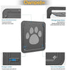 OWNPETS Puerta de pantalla para mascotas, pantalla magnética con cierre automático, puerta negra para puerta pequeña de perro y gato S: 8.0 x 10.0 x 0.3 in/L: 12.0 x 14.0 x 0.4 in - BESTMASCOTA.COM