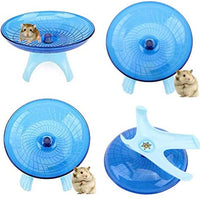 POPETPOP 1 plato volador giratorio de rueda, disco antideslizante para Hamsters Hedgehogs pequeñas mascotas rueda de ejercicio (rosa) - BESTMASCOTA.COM