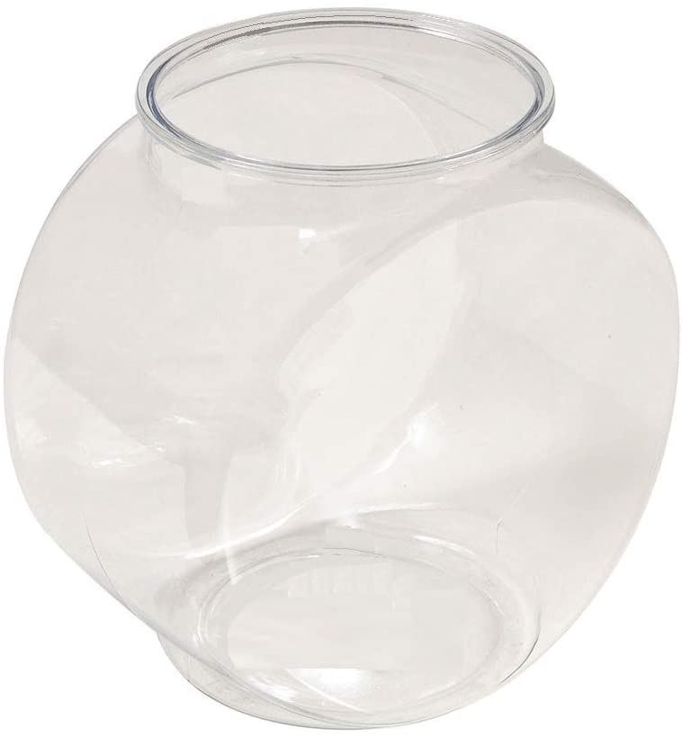 Koller Products - Cuenco para pescado (plástico irrompible, con claridad cristal) - BESTMASCOTA.COM