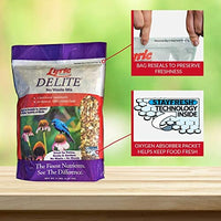 Lyric Delite High Proteína Sin Residuos Mezcla de Alimentos para Aves, - - BESTMASCOTA.COM