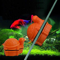 Lefunpets - Rasqueta de limpieza para acuario con cepillo de cristal, herramienta de limpieza magnética para tanque de peces pequeños - BESTMASCOTA.COM