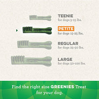 Greenies Dog Dental Chews Dog Treats – Tamaño pequeño (perros de 15 a 25 libras) - BESTMASCOTA.COM