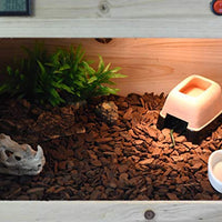 omem Reptiles Hideout humidification Cueva con cuenca para Lizard - BESTMASCOTA.COM