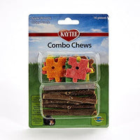 Kaytee Combo masticar, madera de manzana y rompecabezas crujiente - BESTMASCOTA.COM