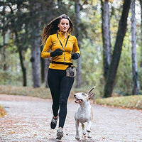D-buy - Juego de entrenamiento para perros 4 en 1, para entrenamiento de cachorros, bolsa de entrenamiento para perros, silbato de perro, timbre de perro, clicker, regalo ideal para los propietarios de mascotas por primera vez, entrenar a los dueños de pe - BESTMASCOTA.COM