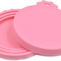 AUDWUD-Tapa para alimentos de mascotas, se ajusta a tres latas universales de silicona de tamaño estándar para alimentos de mascotas, seguras y sin BPA., Multiple), AW-TOP-2purple - BESTMASCOTA.COM