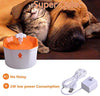 Pawstrust Fuente de agua para gatos, 1,6 L, dispensador automático de filtro de agua para mascotas con alfombrilla de silicona, súper silencioso, sano e higiénico y filtros de repuesto - BESTMASCOTA.COM