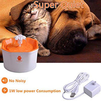 Pawstrust Fuente de agua para gatos, 1,6 L, dispensador automático de filtro de agua para mascotas con alfombrilla de silicona, súper silencioso, sano e higiénico y filtros de repuesto - BESTMASCOTA.COM