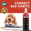 Spray antimasticable para adiestramiento de perros: no masticar amargo y disuasorio de mascotas para perros y gatos – Corrección de comportamiento para dejar de masticar y lamer – seguro para muebles, patas y vendajes – 8 oz - BESTMASCOTA.COM