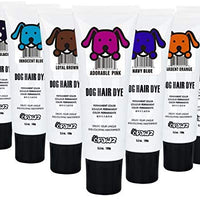 Gel tinte para pelo de perro: tonalidad brillante y divertida, semipermanente, completamente no tóxico y seguro. - BESTMASCOTA.COM