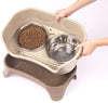 Neater Feeder Express - Cuencos elevados para perros y gatos, plato elevado para mascotas – cuencos de acero inoxidable para alimentos y agua para perros y gatos pequeños a grandes - BESTMASCOTA.COM