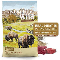 Comida seca para perros de Taste of the Wild High Prairie sin granos tostado Bisonte & Venison - BESTMASCOTA.COM