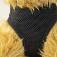 Arnés para perros de malla suave, cómodo para razas pequeñas, cachorros, juguetes, de 2 a 16 lb, en color rosa bebé, azul, negro, rojo, camuflado en tamaño pequeño, mediano, grande y extra grande - BESTMASCOTA.COM