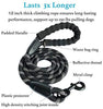 iYoShop Dual Dog Leash, Double Dog Leash, 360 Swivel No Tangle Double Dog Walking Training Leash, Comfortable Shock Absorbing Reflective Bungee for Two Dogs, Black, Medium Large - BESTMASCOTA.COM