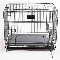 QIAOQI - Cama para perro, alfombrilla para perrera, cama ortopédica, lavable, antideslizante, con almohadilla de espuma viscoelástica densa - BESTMASCOTA.COM