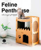 PETIQUE Feline Penthouse Casa para gatos - BESTMASCOTA.COM