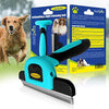 Cepillo DarkPets para gatos y perros para animales pequeños, medianos y grandes, con pelo corto a largo Reduce drásticamente el desprendimiento de pelo en minutos - BESTMASCOTA.COM