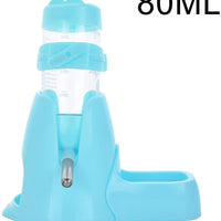 Guardians - Botella de agua para hámster, botella de agua automática para mascotas con contenedor de alimentos, base para choza, para colgar, botellas de alimentación de agua, dispensador automático para animales pequeños - BESTMASCOTA.COM