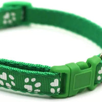 Collar para mascotas para gatos ajustable con campana, azul, rosa, verde o morado. - BESTMASCOTA.COM