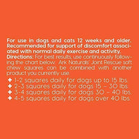 Ark Naturals Sea Mobility Joint Rescue Dog Treats, Suplemento conjunto con glucosamina y condroitina - BESTMASCOTA.COM