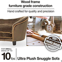 Sofá cama para mascotas acurrucadas de Enchanted Home Pet - BESTMASCOTA.COM