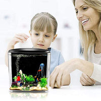 Freesea tanque de peces Betta de 1,4 galones con luz LED y bomba de filtro - BESTMASCOTA.COM