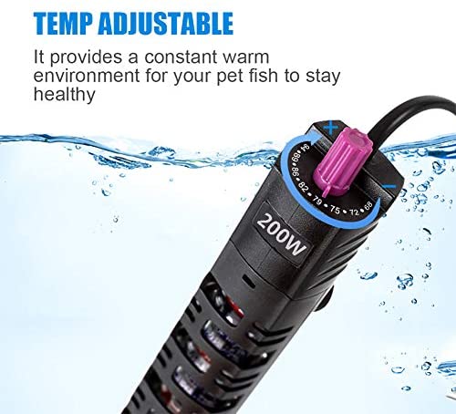 75 W Termostato Calentador Shark Heater acuario