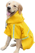 Chubasquero para perros de ocio, impermeable, ligero, chaqueta reflectante, con capucha para perros pequeños, medianos y grandes - BESTMASCOTA.COM