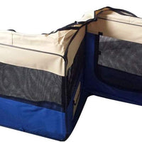 COOL Runners 60 por 60 por 30-Inch Indoor/Outdoor Portable lado suave Pet Play Pen/Caseta para perros o gatos, tamaño grande - BESTMASCOTA.COM