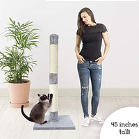 Downtown Pet Supply - Árbol y ejercitador interactivo de lujo para gatos rascadores y postes de sisal para gatito, juguetes interactivos para gatos (regular, premium, gigante, alto de 4 niveles de rasguño) - BESTMASCOTA.COM