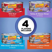 Purina Friskies – Alimento húmedo en conserva para gatos, 40 unidades Paquetes variados. - BESTMASCOTA.COM