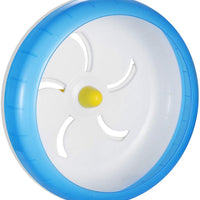 POPETPOP Silent Hamster Wheel-Pets Running Sports - Rueda de ejercicio para correr, hámster Rat Gerbil Silent Spinner (azul) - BESTMASCOTA.COM