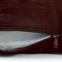 Floppy Dawg cama grande para perro con funda extraíble y forro impermeable. Fabricado para perros grandes de hasta 90 libras. Tamaño grande de 40 x 28 pulgadas y relleno de hasta 8 pulgadas de alto con piezas de espuma viscoelástica mezcladas. - BESTMASCOTA.COM