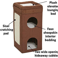 MidWest Curious Cat Cube, Cat House / Cat Condo - BESTMASCOTA.COM