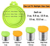 Comtim - Tapas de silicona para latas de alimentos para perros y gatos - BESTMASCOTA.COM