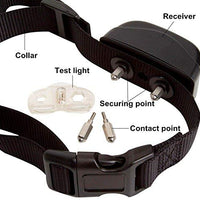 Runpettee Dog Training Collar Vibra Shock Electronic Collar Full Waterproof Rechargeable Remote Dog Training Shock Collar with Vibration, Shock, Tone and Backlight LCD - BESTMASCOTA.COM