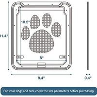 Enjoying Cat Door Cat Flap Door Small Dog Breed Door Window - BESTMASCOTA.COM