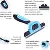 MIU COLOR Pet Deshedding Brush, Professional Grooming Tool, Effectively Reduces Shedding by Up to 95% for Short Hair and Long Hair Cats(4-inch Length Comb) - BESTMASCOTA.COM