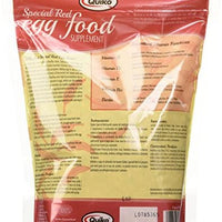 Vitakraft Quiko - Suplemento especial para huevos rojos, fórmula de factor rojo con canthaxantina para canarias, bolsa de 1.1 libras - BESTMASCOTA.COM