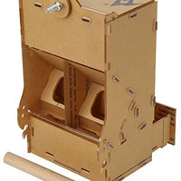 HEEPDD Alimentador de jaula para pájaros, a prueba de salpicaduras, acrílico para mascotas, semillas de loros, alimentador de alimentos automático sin ensuciar, con perca para periquitos de cacatúas - BESTMASCOTA.COM