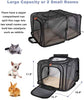 SMONT - Caja plegable para mascotas de lados suaves para gatos medianos, perros pequeños y conejos, transportador de viaje para mascotas, casa para mascotas para interior y exterior - BESTMASCOTA.COM