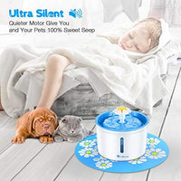 isYoung Fuente para gato, 1,6 L, fuente automática de agua para mascotas, dispensador de agua para mascotas, fuente de cuidado de la salud para perros y gatos y fuente higiénica para perros - BESTMASCOTA.COM