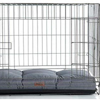 Cama para perros de Petsure M/L/XL para perros pequeños, medianos, grandes y gatos – Colchón de tela Oxford resistente al agua – Ideal para coches, jaulas de perros o camas elevadas para perros, cama elástica para perro – Gris - BESTMASCOTA.COM